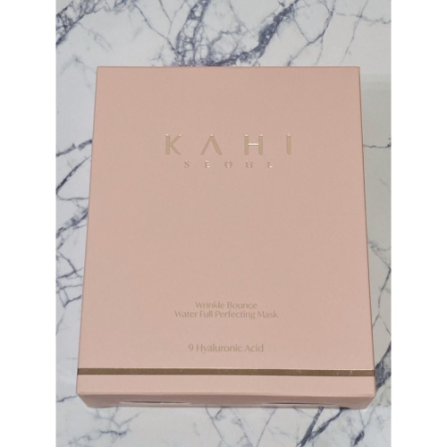 韓國帶回半價出清 不只撫紋萬能棒有名在當地面膜常常斷貨【KAHI膠原蛋白深層補水面膜】韓國原裝進口 金高銀代言6片