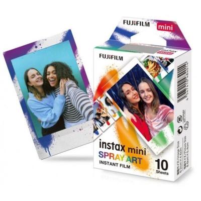 ?正品? FUJIFILM Instax mini 富士 拍立得 卡通 彩色 底片 噴畫 藝術 SPRAY ART