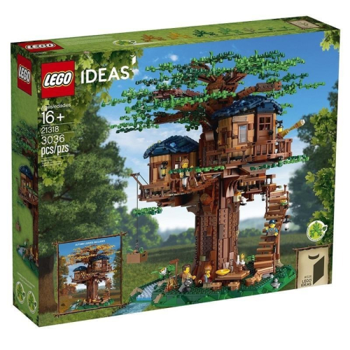 二手 已拆解 樂高 LEGO 21318 樹屋 IDEAS