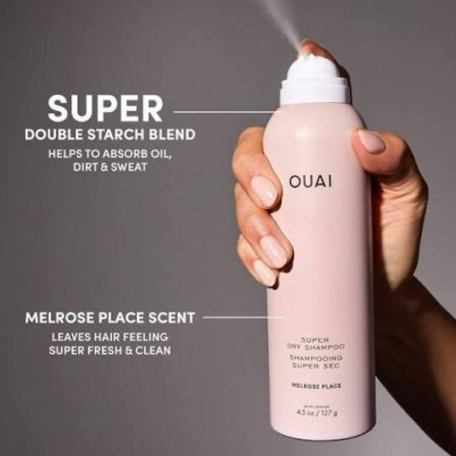 美國OUAI隱形超級乾洗髮Super Dry Invisible Dry Shampoo玫瑰木質香蓬鬆感乾洗髮噴霧