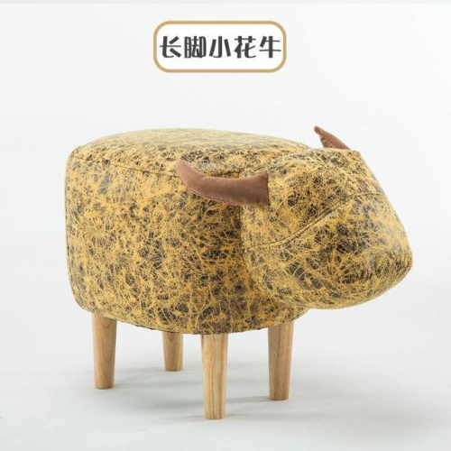 現貨出清創意牛凳換鞋凳實木腳凳小豬儲物凳大象凳動物凳羊梳妝凳收納沙發