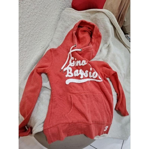 H&M 刷毛 運動 帽T 170/96A M號
