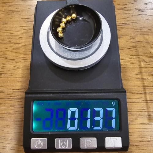 18K金珠4mm6顆