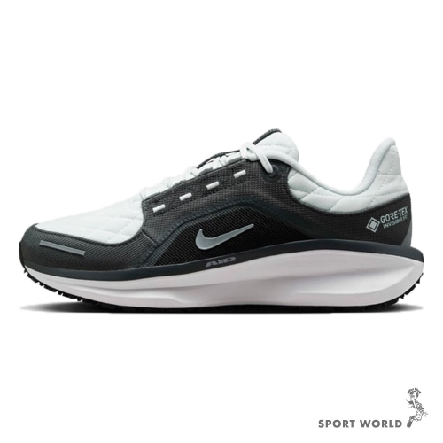 Nike 慢跑鞋 女鞋 緩震 GTX防水 Air Winflo 11 黑白【運動世界】FQ1359-004