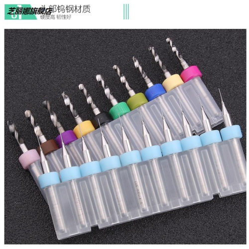 促銷pcb鎢鋼麻花鉆頭0.10.20.30.40.50.60.70.80.91.0mm
