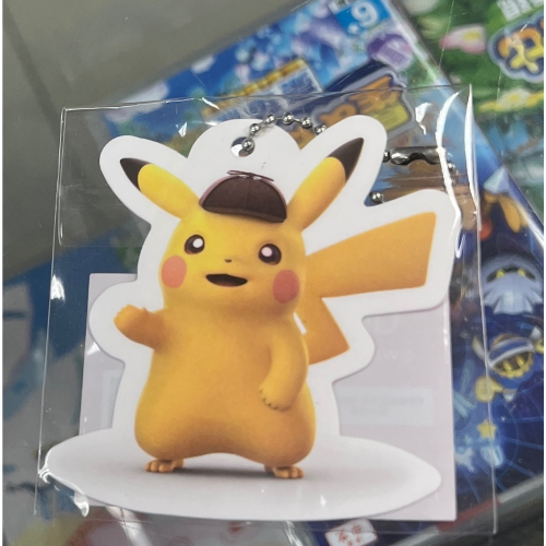 （不含遊戲） SWITCH 名偵探皮卡丘 閃電回歸 特典 紙卡吊飾 全新品［士林遊戲頻道］