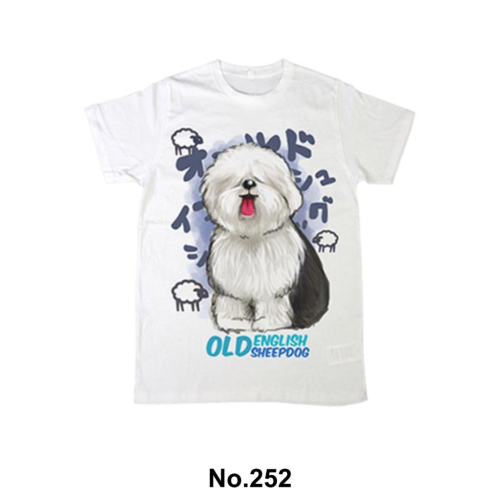 全新現貨 英國古代牧羊犬短袖上衣 英國古代牧羊犬短T No.252 情侶裝/男女款 另有長袖/刺繡款