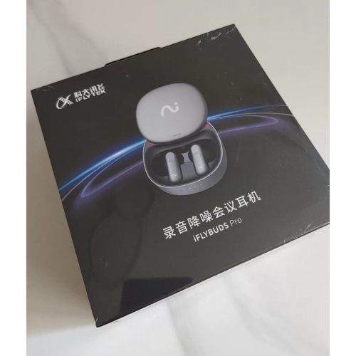 現貨 科大訊飛耳機IFLYBUDS Pro，錄音降噪會議耳機，全新未開封