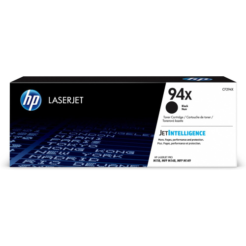 加碼送7-11咖啡券★HP惠普-原廠高容量黑色碳粉匣94X/CF294X(適用M148dw/M148fd)