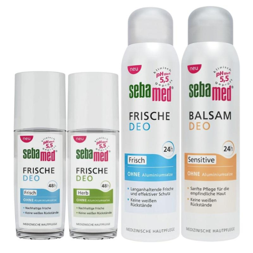 【現貨】德國 sebamed 施巴 pH5.5 止汗體香噴霧 75ml 150ml 清新 草本 體香劑 無香精 空運禁送