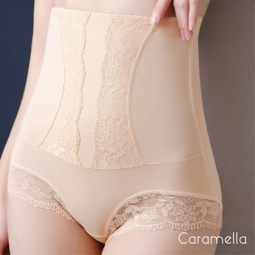 【Caramella】女生內褲 高腰 內褲 安全褲 緊身褲 三角內褲 A3017