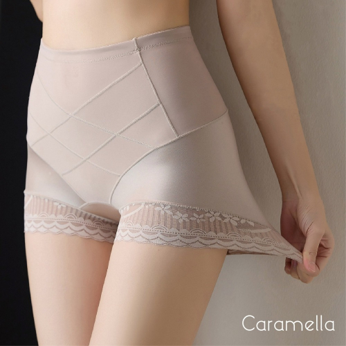 【Caramella】安全褲 內褲 三角內褲 高腰 女生內褲 緊身褲 A3021