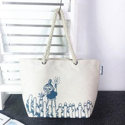 袋我走【日文雜誌In Red附錄 moomin 嚕嚕咪 亞美 慕敏 托特包】