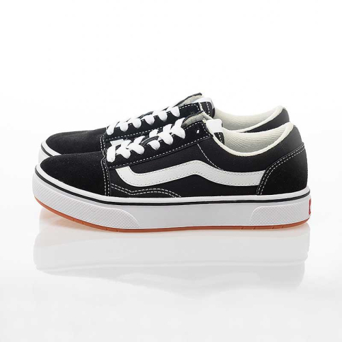 [unclev1966] Vans New Jazz Jp 日線 黑白 基本款 圓頭 復古 俏皮 嘻哈 日系風 滑板鞋