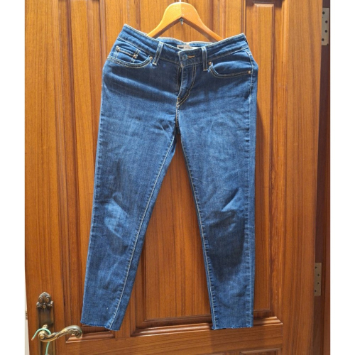 女士二手衣物, Levi＇s 535 Legging深藍色牛仔長褲