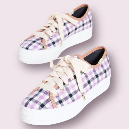 限時優惠 Keds❤️Kate spade格紋 糖果休閒鞋 帆布鞋 休閒女單鞋