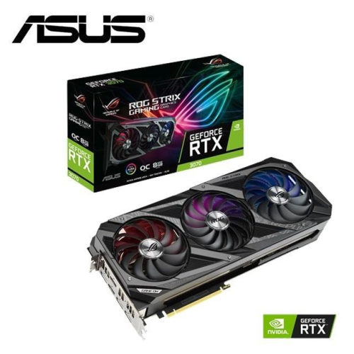 @電子街3C特賣會@全新 華碩 ASUS ROG-STRIX-RTX3070-O8G-V2-GAMING RTX3070