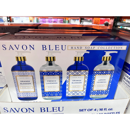 （好市多代購）Savon Bleu 洗手液473毫升X4入