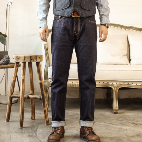 SS23 復刻 SOCIAL SCULPTURE 03 D10 Indigo 12oz 赤耳丹寧 EL CAPITAL