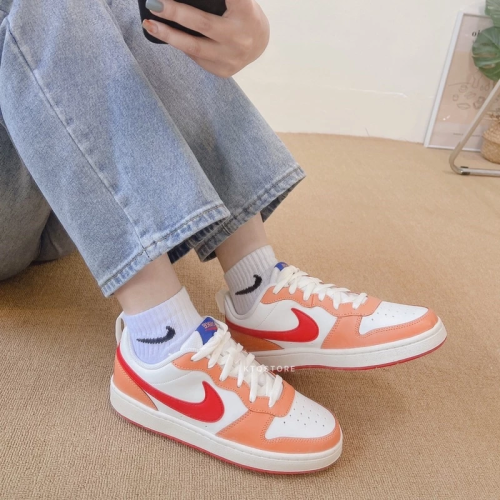 Nike Court Borough Low 2 GS 香橙蛋糕 小Dunk BQ5448-119