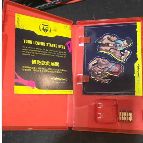 NS2 SWITCH 二手遊戲片 電馭叛客2077：終極典藏版 (cyberpunk 2077)