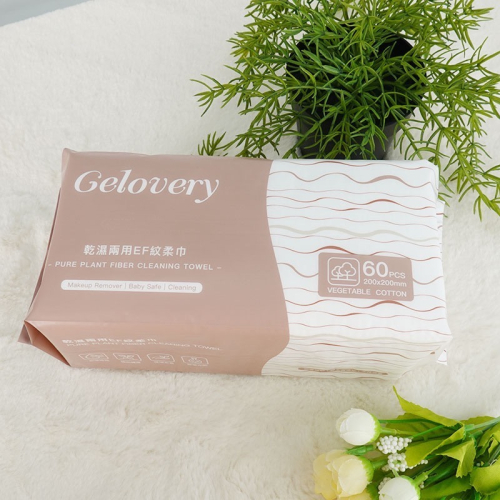 乾濕兩用EF紋柔巾90g 60抽［可搭贈］