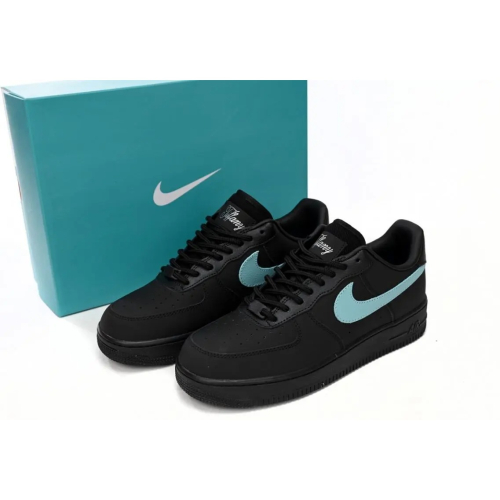 《Value》AIR FORCE 1 AF1 黑綠 蒂芬妮綠 黑色 綠勾 低筒 滑板鞋 DZ1382-001