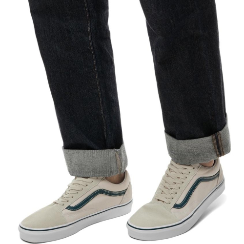 [unclev1966] Vans X Team Wellness Old Skool 米白 綠線 聯名 滑板鞋