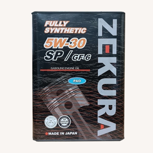 C+小站 澤潤 ZEKURA SYN 5W30 ESTER GF6 PAO 全合成 機油 4公升裝