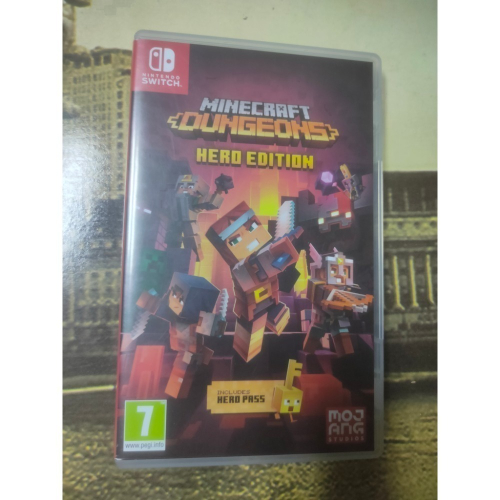 二手 switch 麥塊 我的世界 地下城 英雄版