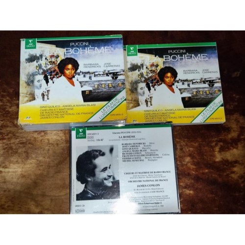 Hendricks Carreras Conlon Puccini 普契尼 La Bohème 波希米亞人 2CD Er