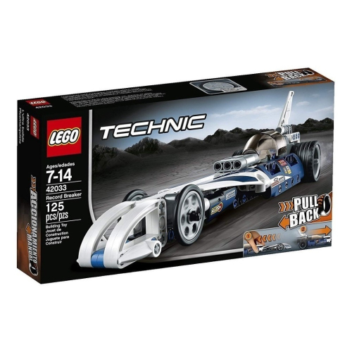 二手近全新 絕版品 LEGO 樂高 42033 科技系列 迴力車 破紀錄賽車