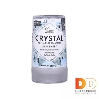 美國 CRYSTAL 身體除臭棒 體香膏 消臭石 礦物鹽 長效淨味 約24小時 無香款