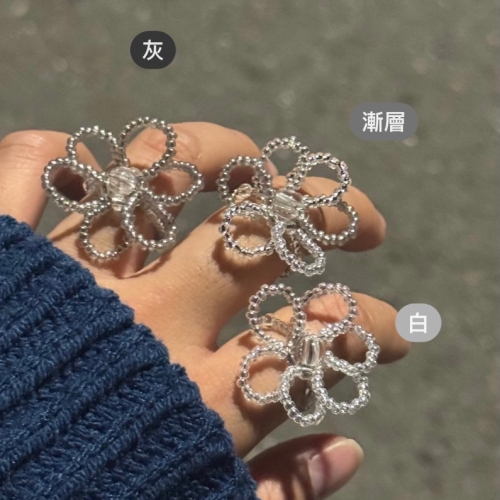 Handmade ｜串珠花花戒