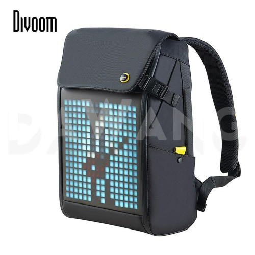 ⚡台灣出貨+超商免運【Divoom 像素包】防水雙肩包 電腦背包 雙肩後背包 旅行後背包大容量 雙層後背包 男友禮物