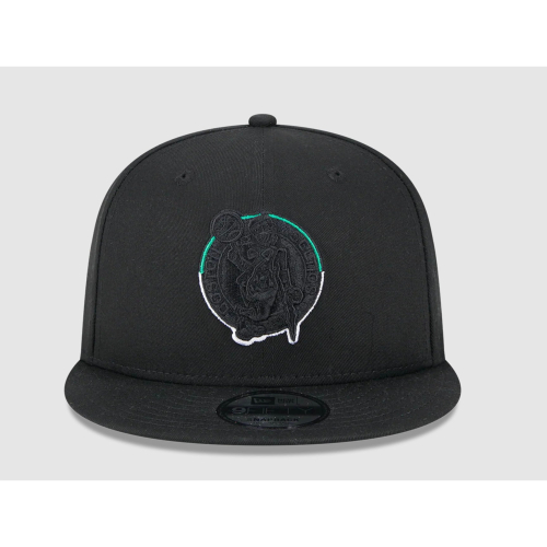 New Era NBA BOS Celtics Split Logo BLK 9Fifty波士頓賽爾提克雙色漸變後扣帽