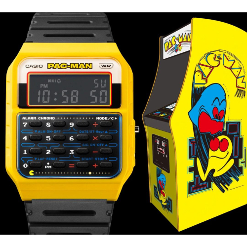 現貨 Casio 手錶 X PAC-MAN 小精靈 CA-53WPC-1BJR