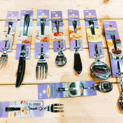 【嚴選SHOP】日本貝印KAI 304不鏽鋼餐具 日本製湯匙 叉子 刀子 茶匙 餐叉 餐刀 甜點匙 咖啡匙【FA750】