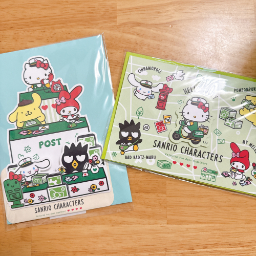 郵局 聯名 三麗鷗 hello kitty 情意滿滿萬用卡片 郵差 萬用卡