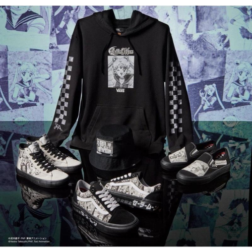 [unclev1966] Vans Skate X Sailor Moon 美少女戰士聯名 滑板系列 緩震軟墊 男女款