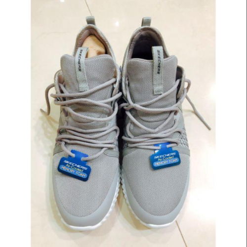 【全新】SKECHERS 男 休閒運動鞋 ELITE FLEX (52873GRY) 灰 28cm