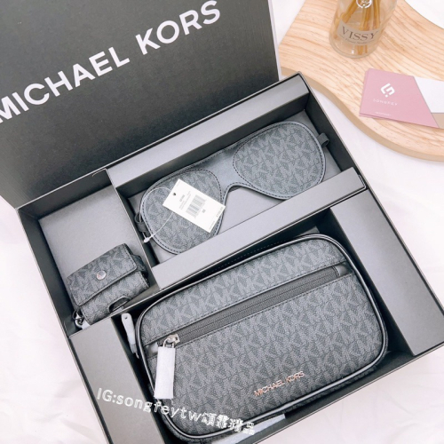 美國代購??台灣現貨 MK 眼罩 耳機套 禮盒組