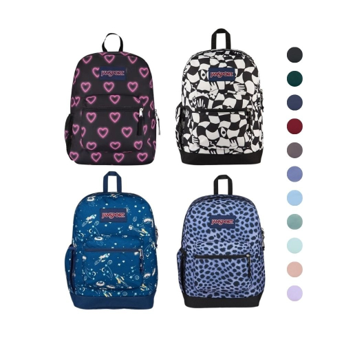 JANSPORT CROSS TOWN PLUS 後背包 側袋 簡約百搭JS0A7ZNZ 25SS 【樂買網】