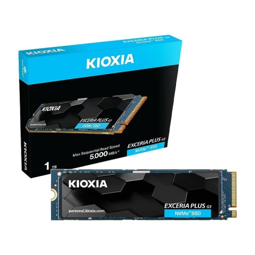 [含稅開發票] 鎧俠 KIOXIA EXCERIA PLUS G3 1TB Gen4 SSD TLC顆粒/SSD固態硬碟