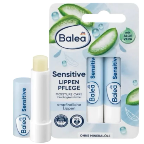 「德國代購」DM Balea 蘆薈保濕潤唇膏 親膚護唇膏 4.8g 2入