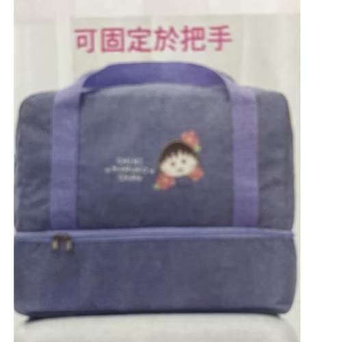 櫻桃小丸子多功能手提旅行袋（現貨）