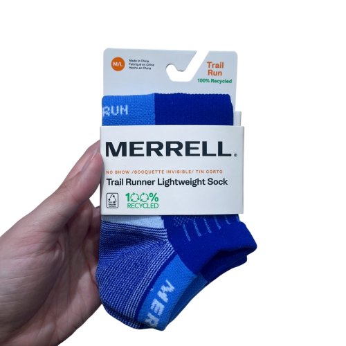 ❮全新❯ 美國 MERRELL 邁樂 越野跑輕量機能襪 Trail Runner 隱形襪 No Show M/L 運動襪