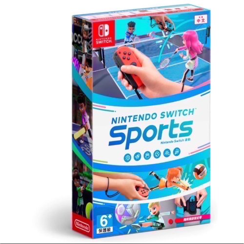 【爪娃堂電玩】NS Switch 運動 Sports 內附腿綁帶一個全新品-中文版（可使用折價券）