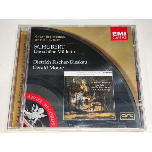 文本齋 Fischer-Dieskau 費雪迪斯考 Moore Schubert 舒伯特 美麗的磨坊少女 EMI