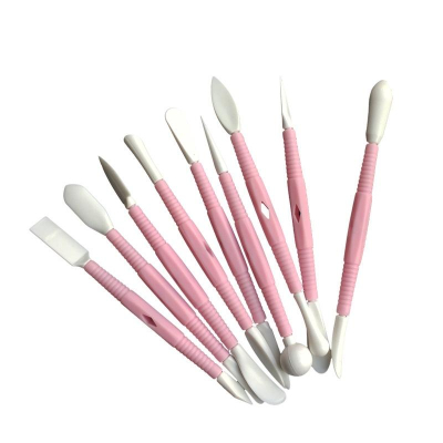臺灣出貨 現貨 歐思麥烘焙 新品 9pcs翻糖花造型工具 雕刻刀組 塑形工具diy烘焙用具（颂）